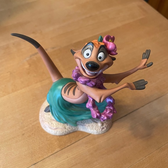 The Lion King Timon Sculpture Walt Disney Classics Collection Collectors Society - Picture 1 of 15